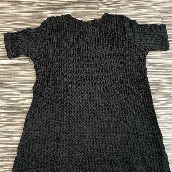 REQUIREMENTS Black Mock Neck Sweater - Small, 100% Acrylic - Picture 4 of 5